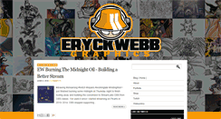 Desktop Screenshot of eryckwebbgraphics.com